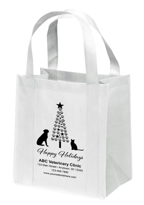 NWS28 - Personalized Non-Woven Tote Bag - 12W x 8 x 13H NWS28 - Personalized Non-Woven Tote Bag - 12W x 8 x 13H
