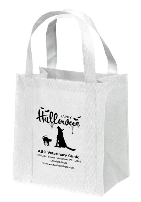 NWB22 - Personalized Non-Woven Tote Bag - 13W x 10 x 15H NWB22 - Personalized Non-Woven Tote Bag - 13W x 10 x 15H
