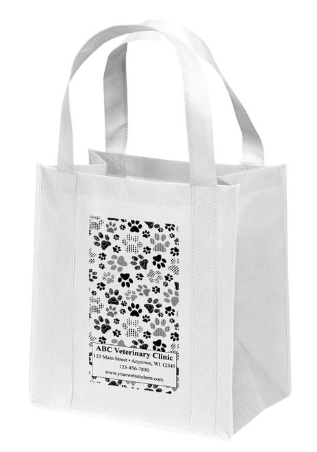 NWL48 - Personalized Non-Woven Tote Bag - 13W x 10 x 15H (Multiple Bag &  Imprint Colors Available) NWL48 - Personalized Non-Woven Tote Bag - 13W x 10 x 15H (Multiple Bag &  Imprint Colors Available)