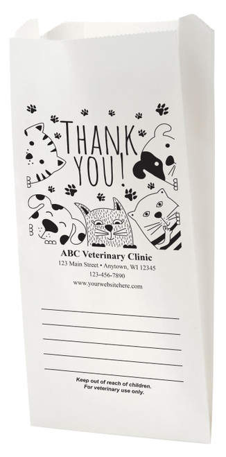 PBD55- Personalized Prescription Bag (Multiple Imprint Colors Available) (PBD55) PBD55- Personalized Prescription Bag (Multiple Imprint Colors Available) (PBD55)