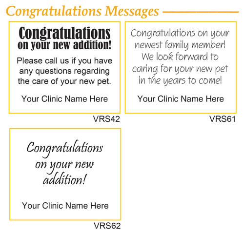 Congratulation Card Verses Positive Impressions