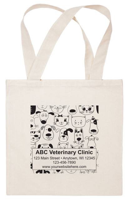CTS14 - Personalized Fabric Tote Bag - 15"x 15" (Multiple Imprint Colors Available) (CTS14) CTS14 - Personalized Fabric Tote Bag - 15"x 15" (Multiple Imprint Colors Available) (CTS14)