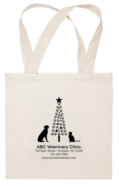 CTS28 - Personalized Fabric Tote Bag - 15"x 15" (Multiple Imprint Colors Available) (CTS28)