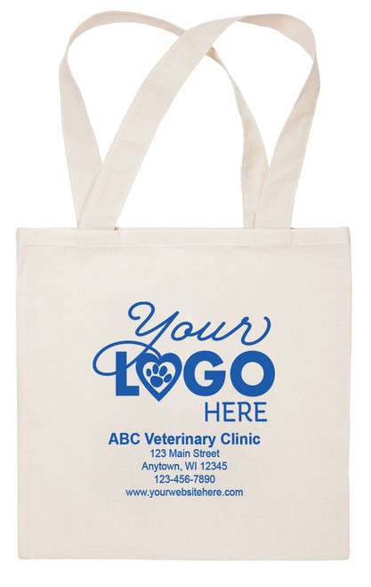 CTSP - Personalized Fabric Tote Bag - 15"x 15" (Multiple Imprint Colors Available) CTSP - Personalized Fabric Tote Bag - 15"x 15" (Multiple Imprint Colors Available)