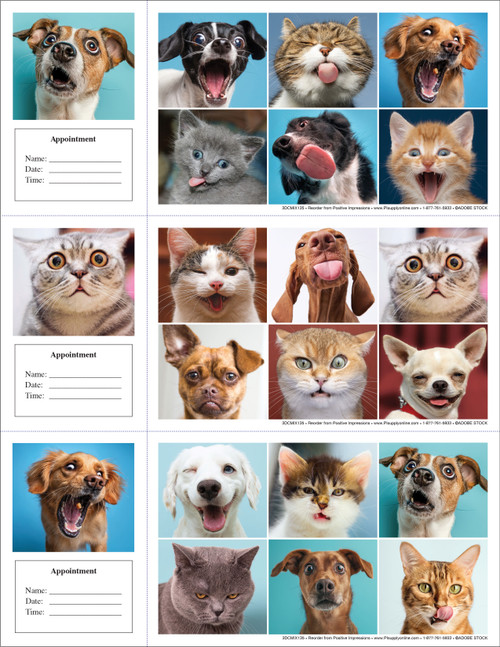 3DCMIX135 - 3 Up Reminder Cards (3DCMIX135)