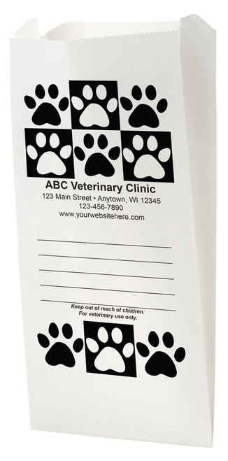 PBD4 - Personalized Prescription Bag (Multiple Imprint Colors Available)