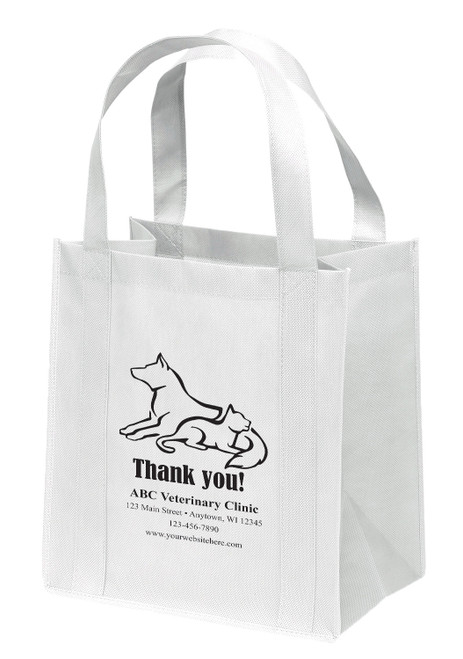 NWLP - Personalized Non-Woven Tote Bag - 13W x 10 x 15H (Multiple