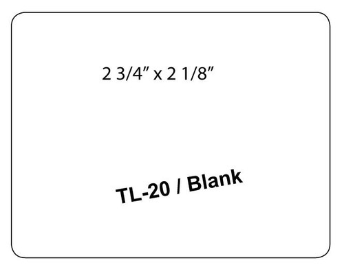 TL-20/BLANK Dymo Pharmacy Labels - Positive Impressions
