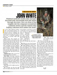 A CHAT WITH EXPERTS: JOHN WHITE