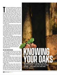 Knowing Your Oaks