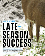 Food Plots for Late-Season Success