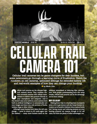 Cellular Trail Camera 101