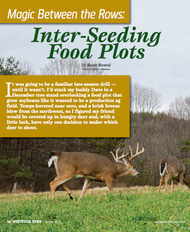 Magic Between the Rows: Inter-Seeding Food Plots