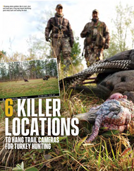 6 Killer Locations to Hang Trail Cameras for Turkey Hunting