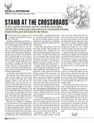 STAND AT THE CROSSROADS