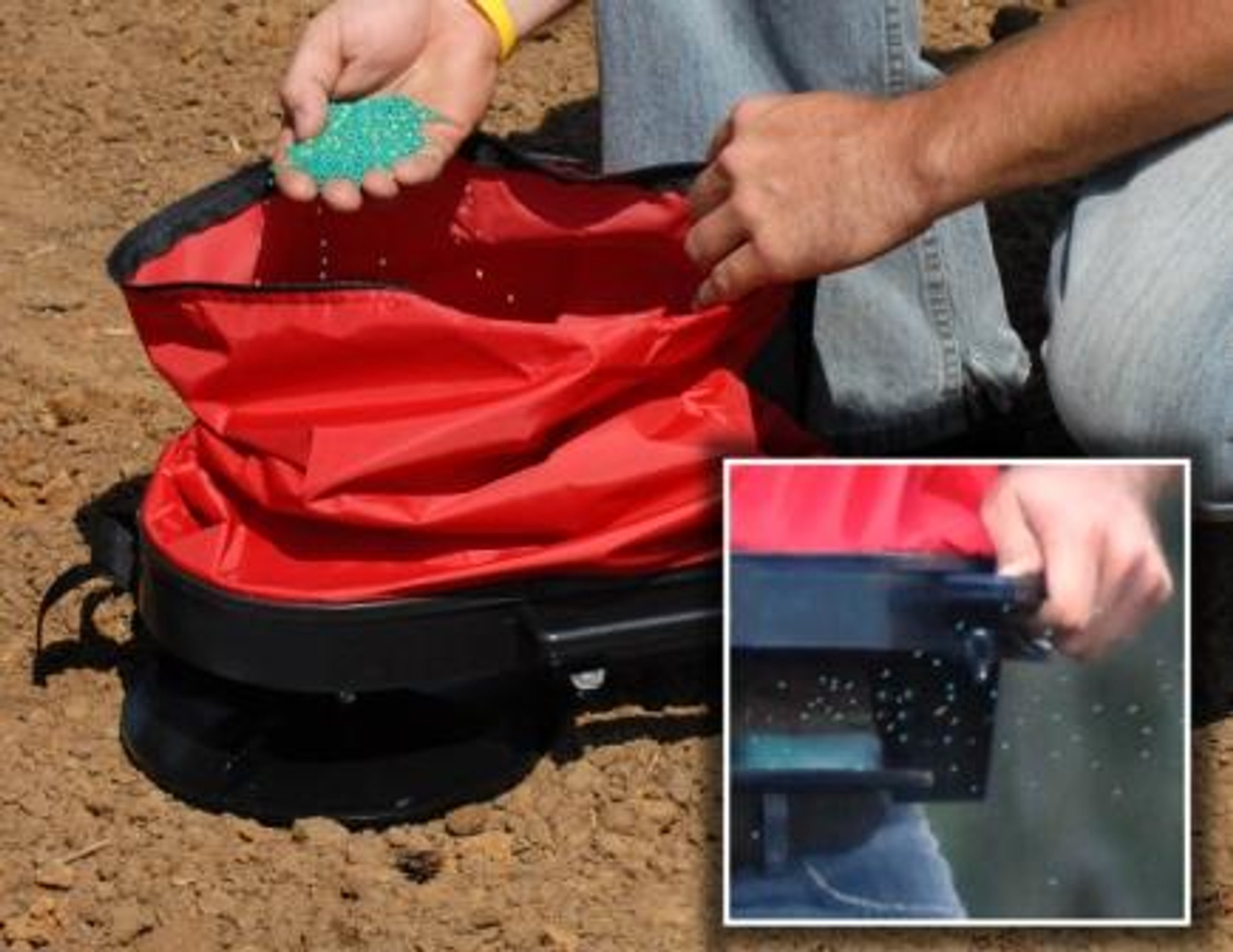 Earthway Seed Spreader Over the Shoulder Seed Spreader