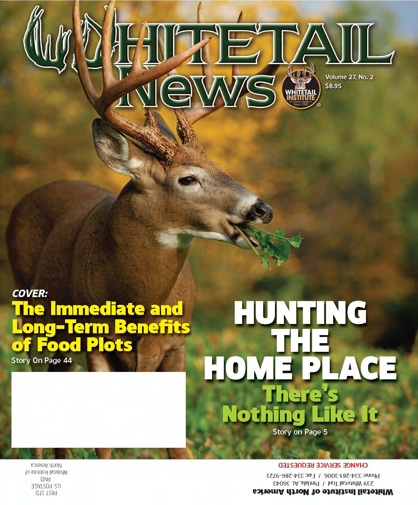 Whitetail News 27-2 - Whitetail Institute
