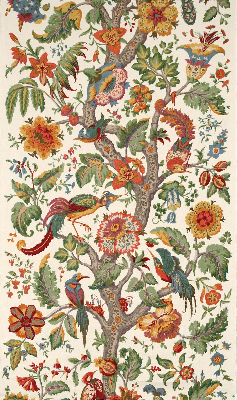 Tree Of Life Multi by Lee Jofa Fabric - Fabric Carolina