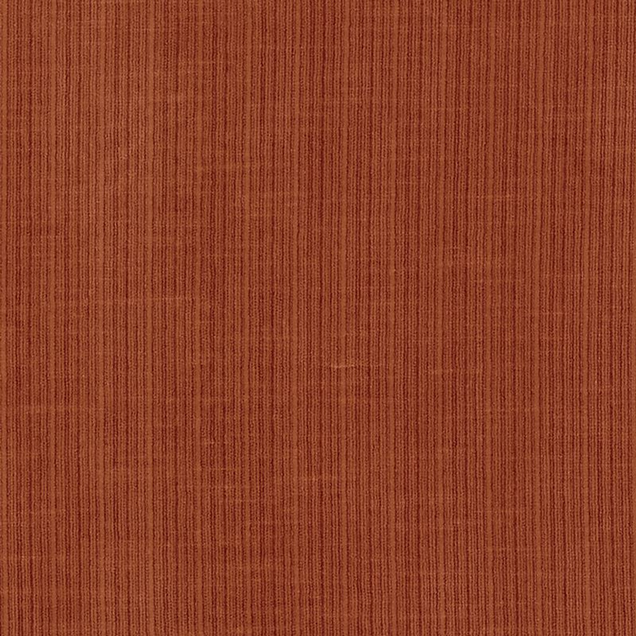 Schumacher Antique Strie Velvet Red Fabric