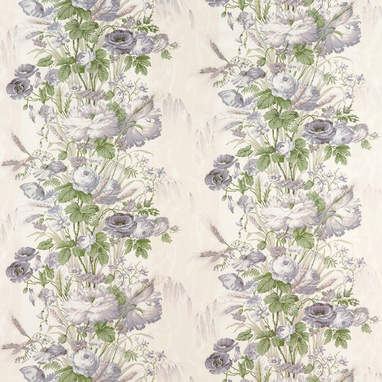 Boughton House Gris 175791 by Schumacher Fabric - Fabric Carolina