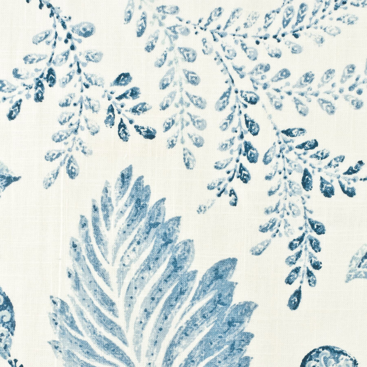 Geneva 1 Blue/White by Stout Fabric