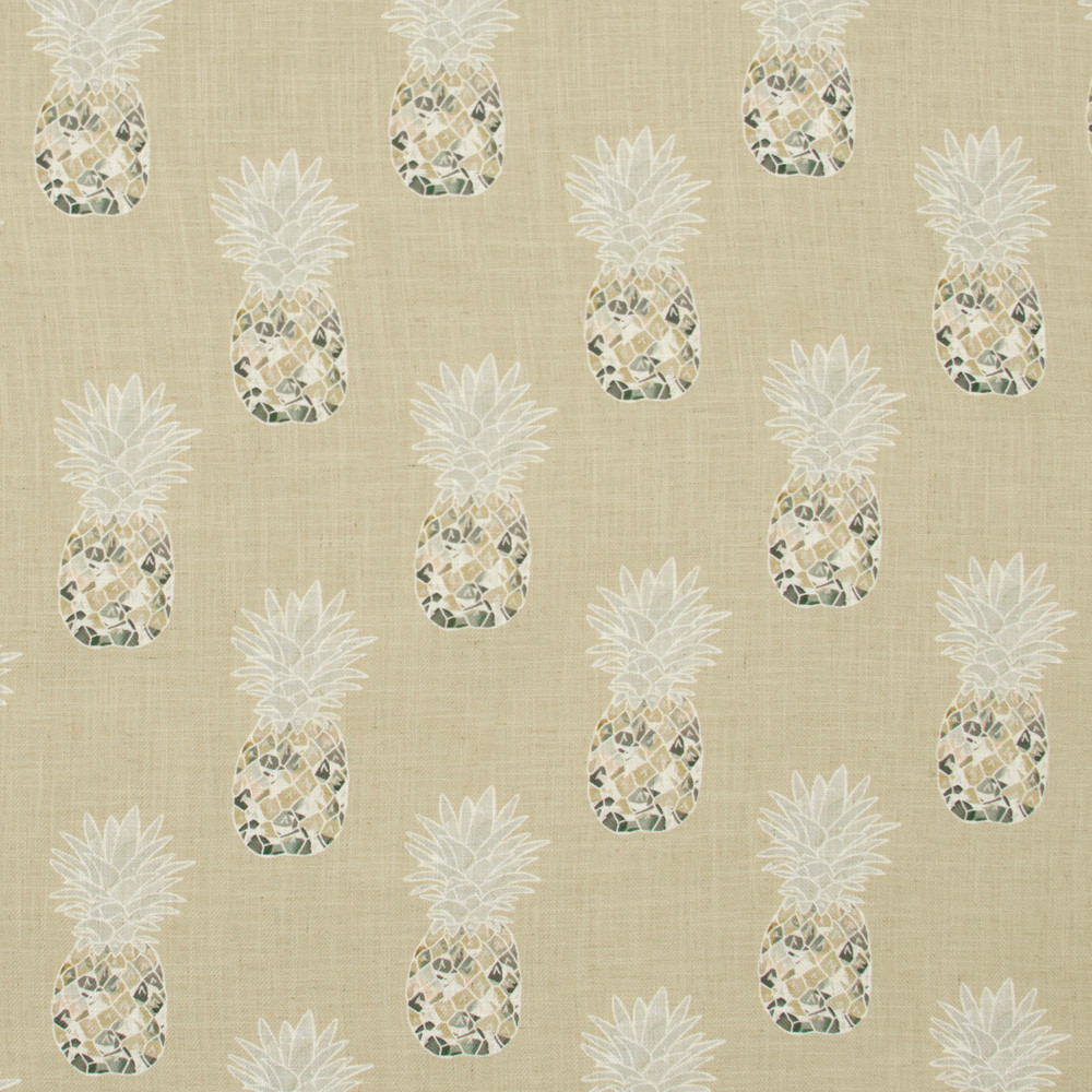 Happy Pineapple Straw by Carole Fabric - Fabric Carolina