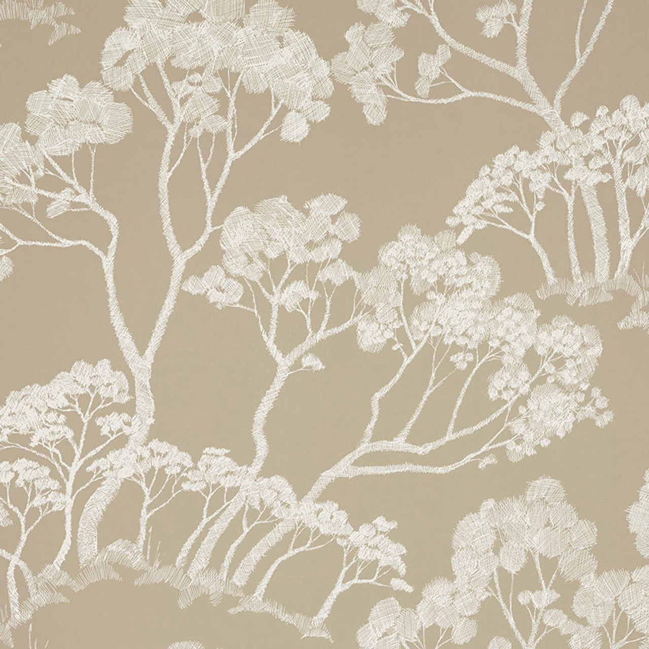 Schumacher Chinoiserie Vine Print Wallpaper | A Cottage in the City