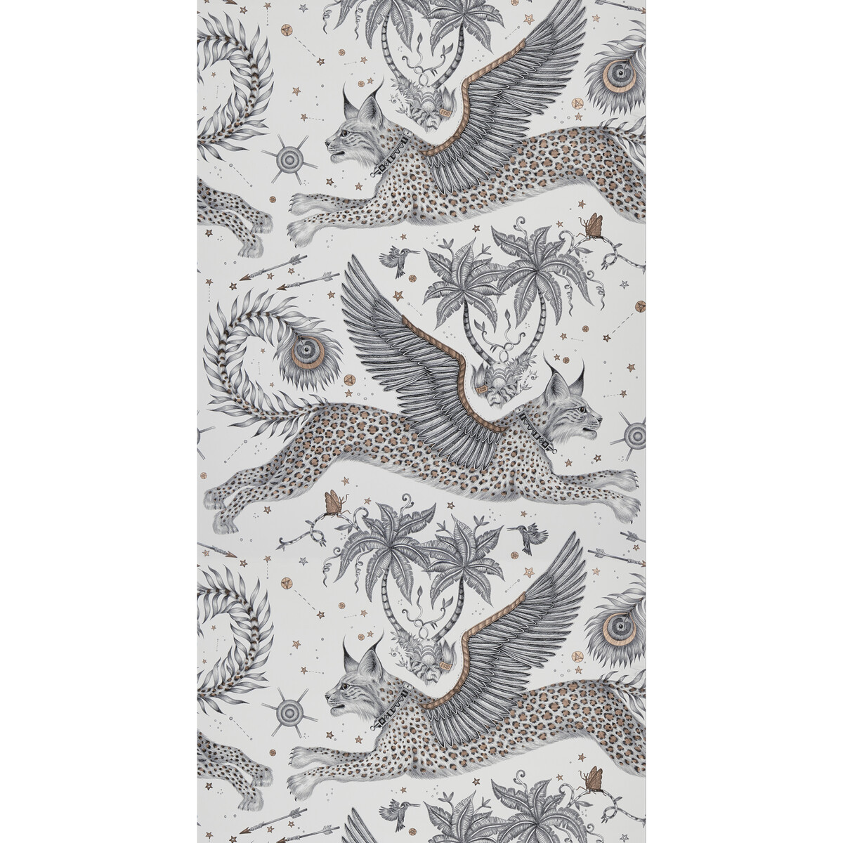 Lynx Nude by Clarke And Clarke Wallcovering - Fabric Carolina