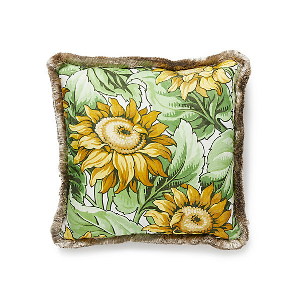 Accent Pillow-Grass Green Velvet 18X18