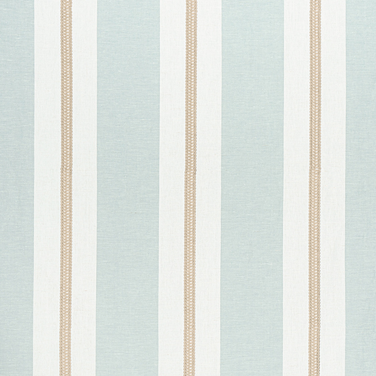 UND FUR EMBROIDERY SKIN TOP ベージュ Alden Stripe Embroidery Beige AW24534 by Anna French Fabric
