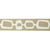 Organic Links Natural by Kravet Design Trim - LINEN - 50%;WOOL - 45%;VISCOSE - 5% India - Horizontal: - and Vertical: - 2.75 - Fabric Carolina -