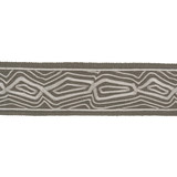 Vertical Vibe Fig by Kravet Design Trim LINHERR HOLLINGSWORTH BOHEME TRIM RAYON - 100% India - Horizontal: 2.2 and Vertical: 6.5 2.5 - Fabric Carolina -