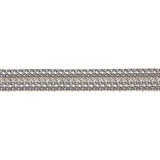 Selena Gimp Braid/Zinc V1240-002 by Scalamandre Trim Trim SCALAMANDRE WAREHOUSE 47% RAYON 29% COTTON 15% POLYESTER|5% POLYAMIDE 4% LUREX CHINA LIGHT DUTY Horizontal: and Vertical: 1" - Fabric Carolina -
