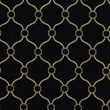Picardie Trellis Ebony by RM CoCo Fabric