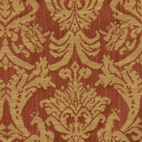 Delacroix Damask Terracotta by RM CoCo Fabric