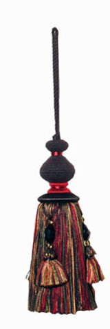 T1111 KEY TASSEL MIDNIGHT SUNSET KEY TASEL by RM CoCo Fabric