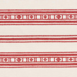 Buena Vista Red 74480 by Schumacher Fabric PRIMITIVE BEAUTY See Sample BELGIUM - </p><p>Repeat: Horizontal: 9" (23CM) and Vertical: 9 5/8" (24CM) 54 1/4" (138CM) - Fabric Carolina -