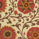 Fergana Embroidery Print Raisin 1327002 by Schumacher Fabric AVERY HILL See Sample UNITED STATES OF AMERICA NOT APPLICABLE </p><p>Repeat: Horizontal: 27" (69CM) and Vertical: 36" (91CM) 54" WIDE (137CM) - Fabric Carolina -