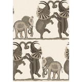 Safari Dance Neutral & Charcoal by Cole & Son Wallcovering COLE & SON ARDMORE PAPER - 100% United Kingdom - Horizontal: - and Vertical: 30 20.5 - Fabric Carolina -