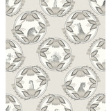 Ardmore Cameos Grey by Cole & Son Wallcovering COLE & SON ARDMORE PAPER - 100% United Kingdom - Horizontal: - and Vertical: 30 27 - Fabric Carolina -