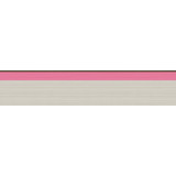 Jaspe Border Charcoal/Pink by Cole & Son Wallcovering COLE & SON MARQUEE STRIPES PAPER - 100% United Kingdom - Horizontal: 4.1 and Vertical: - 4.1 - Fabric Carolina -