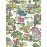 Versailles Grand Brt Class Multi by Cole & Son Fabric COLE & SON CONTEMPORARY FABRICS COTTON - 100% Italy HEAVY Horizontal: 29.1 and Vertical: 39 58.25 - Fabric Carolina -