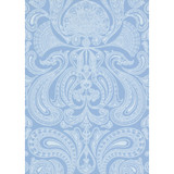 Malabar-W Pale Bl by Cole & Son Wallcovering COLE & SON NEW CONTEMPORARY PAPER - 100% United Kingdom - Horizontal: 0 and Vertical: 28.5 20.5 - Fabric Carolina -