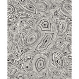 Malachite White/Black by Cole & Son Wallcovering COLE & SON FORNASETTI SENZA TEMPO PAPER - 100% United Kingdom - Horizontal: 20.5 and Vertical: 25.2 20.5 - Fabric Carolina -