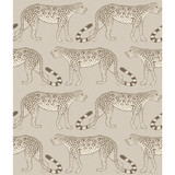 Leopard Walk Stone by Cole & Son Wallcovering COLE & SON ARDMORE PAPER - 100% United Kingdom - Horizontal: - and Vertical: 12 20.5 - Fabric Carolina -