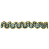 Lexington 22 Seashore by Stout Trim ART OF DESIGN TRIM-2 TAPES 100%SVI CHINA Horizontal: 0 and Vertical: 0 0.38 in - Fabric Carolina -