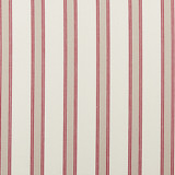 Oxford Red by Clarke And Clarke Fabric CLARKE & CLARKE TICKING STRIPES COTTON - 100% India MEDIUM Horizontal: 2.76 and Vertical: 0 55 - Fabric Carolina -