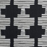 Bw1010 Black/White by Clarke And Clarke Fabric CLARKE & CLARKE BLACK + WHITE COTTON - 25%;LINEN - 25%;POLYESTER - 25%;VISCOSE - 25% India - Horizontal: 10.625 and Vertical: 9 55 - Fabric Carolina -