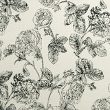 Bw1035 Black/White by Clarke And Clarke Fabric CLARKE & CLARKE BLACK + WHITE VISCOSE - 67%;COTTON - 18%;POLYESTER - 15% Italy HEAVY Horizontal: 27.56 and Vertical: 25.39 55 - Fabric Carolina -