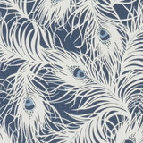 Harper Denim by Clarke And Clarke Fabric CLARKE & CLARKE SHERWOOD COTTON - 100% Turkey MEDIUM Horizontal: - and Vertical: - 54 - Fabric Carolina -